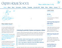 Tablet Screenshot of calderhouseschool.co.uk